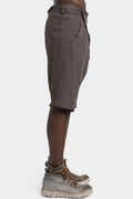 LEON LOUIS | SS25 - FEUM Raw silk Shorts