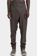 Raw silk pants