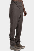 Raw silk pants