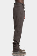 Raw silk pants