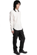 Forme D'Expression | SS26 - Textured Cotton Sutured Shirt, US038