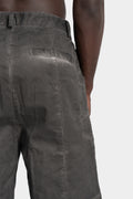 MD75 | SS25 - Woven cotton shorts, Antra resin, MD12286
