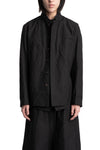 Forme D'Expression | SS26 - Mandarin Stand Collar Overshirt, UG072