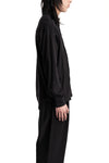 Andrea Ya'aqov | SS26 - Oversized cotton shirt, Black 26MGUW16