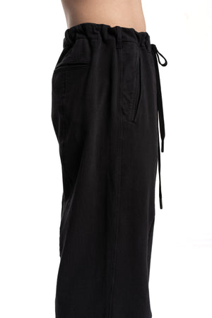Andrea Ya'aqov | SS26 - Wide cotton jersey pants, 26MGOW11