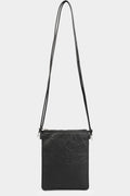 Y-3 | FW25 - Small Crinkled leather cross body bag JD2914