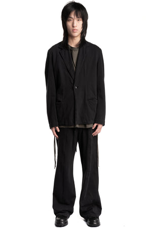 Andrea Ya'aqov | SS26 - Cotton jersey blazer, 26MGOW12
