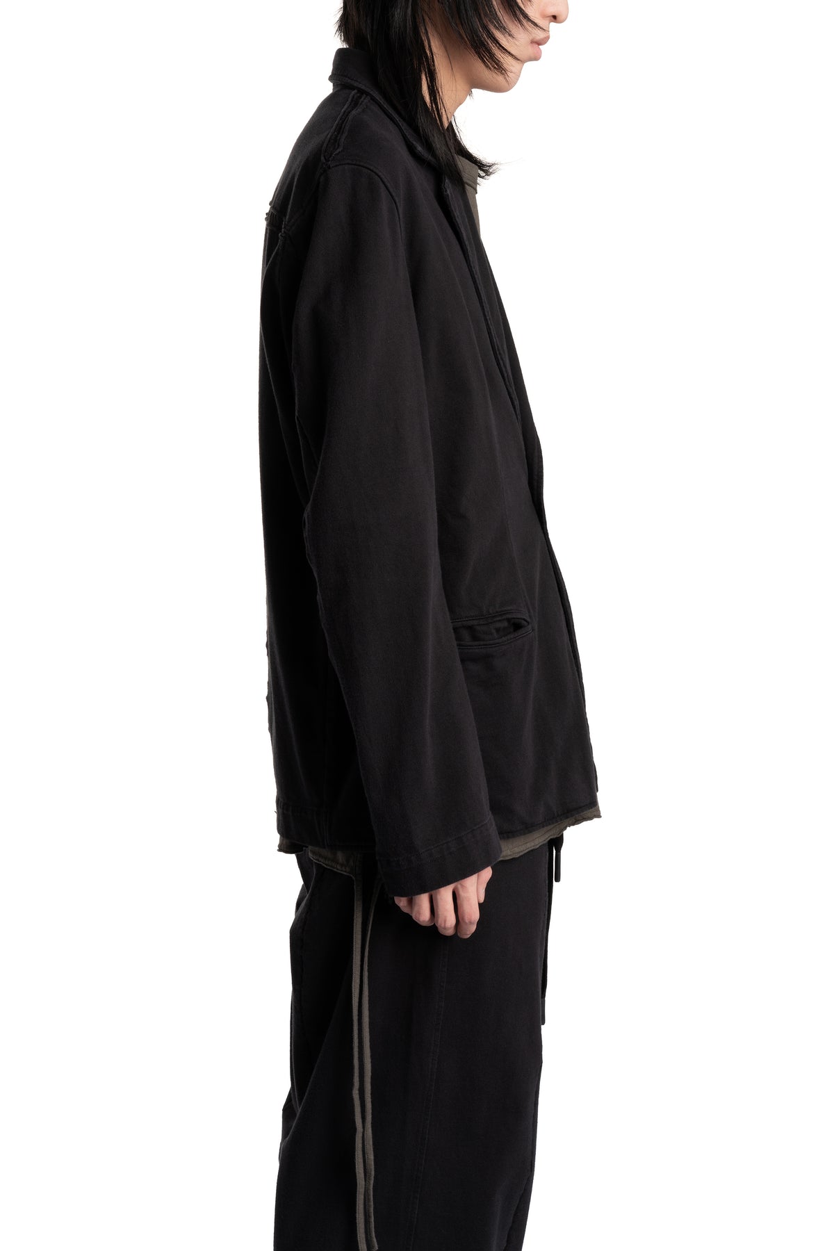 Andrea Ya'aqov | SS26 - Cotton jersey blazer, 26MGOW12