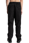Andrea Ya'aqov | SS26 - Wide cotton poplin pants, Black 26MPAP24