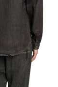 Woven Lightweight Linen Shirt, Shade Grey
