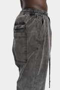 Thom Krom | AW25 - Velvet drawstring pants, Used grey MP16