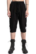 Linen cupro 3/4 pants