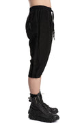 Linen cupro 3/4 pants