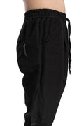 Linen cupro 3/4 pants