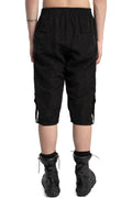 Linen cupro 3/4 pants
