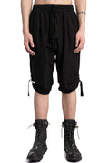 Linen cupro 3/4 pants