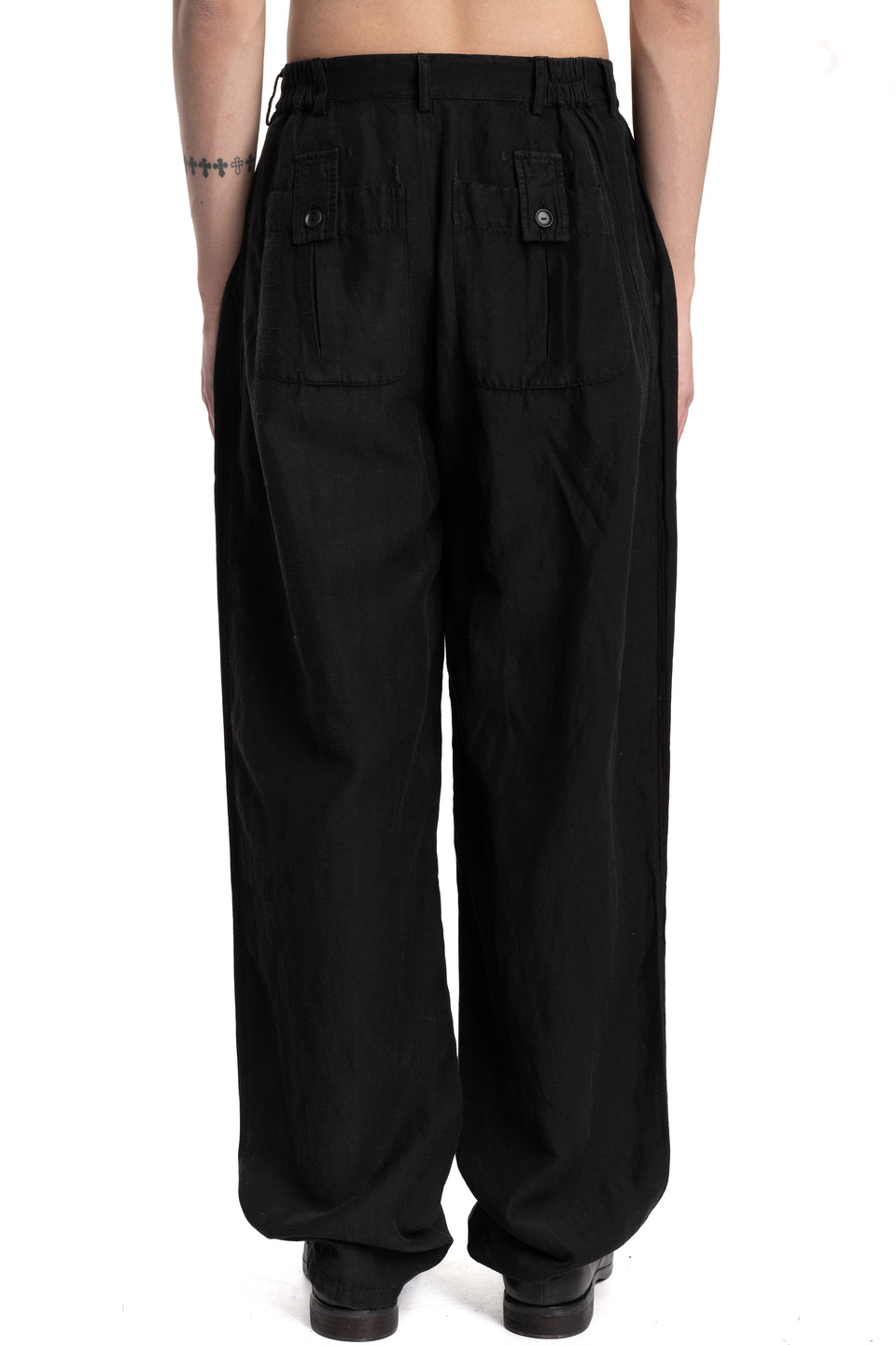 Pleated pants