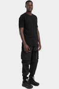 Thom Krom | AW25 - Cotton stitch detail t-shirt, Black MTS872
