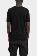 Thom Krom | AW25 - Cotton stitch detail t-shirt, Black MTS872