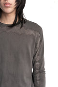 MD75 | SS26 -  Lightweight Raglan Sweater, Anthracite Salt MD13201E