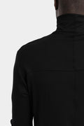 Thom Krom | AW25 - Turtleneck long sleeve tee, Black MTS891