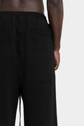 Thom Krom | AW25 - Cropped 3/4 pants, Black MST507