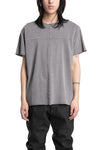 Distressed Cut Off Tee, Grey