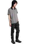 Distressed Cut Off Tee, Grey