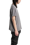 Distressed Cut Off Tee, Grey