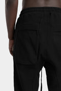 Thom Krom | AW25 - Cargo zip pocket pants, Black MTS509