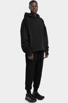 Thom Krom | AW25 - Oversized hood sweater, Black MS186