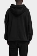 Thom Krom | AW25 - Oversized hood sweater, Black MS186