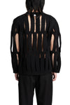 Comme des Garçons Homme Plus |  SS26 - Slit Cut-Out Knit Sweater, N004