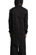 Structured long shirt