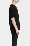 Staple spine detail cashmere blend raglan t-shirt, Black