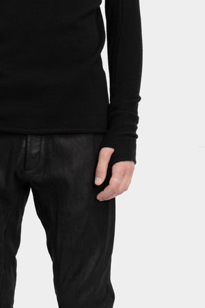 Isaac Sellam | FW25 - High neck knit pullover, PRETENTIEUX