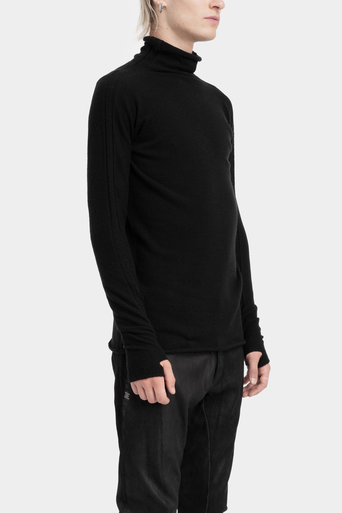 Isaac Sellam | FW25 - High neck knit pullover, PRETENTIEUX