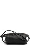 0-Hide | Cracked leather wash bag S26B6