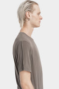 La Haine Inside Us | AW25 - Modal cashmere blend T-Shirt, Grey M1150