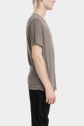 La Haine Inside Us | AW25 - Modal cashmere blend T-Shirt, Grey M1150
