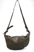 Incarnation | Leather shoulder bag, 11V-9757 Green