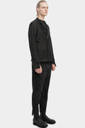 La Haine Inside Us | AW25 - Cold dyed velvet cotton blazer - M1116