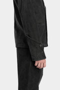 La Haine Inside Us | AW25 - Cold dyed velvet cotton blazer - M1116