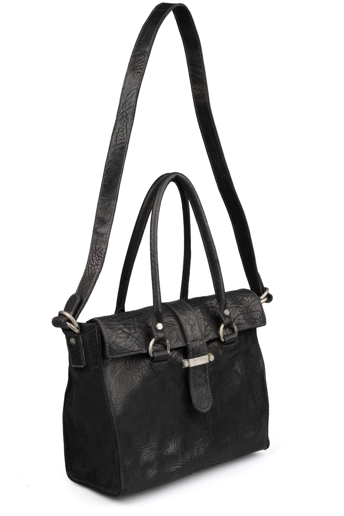 Incarnation | Reversed culatta leather worker bag, 11R-9557