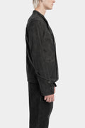 La Haine Inside Us | AW25 - Cold dyed velvet cotton blazer - M1116