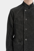 La Haine Inside Us | AW25 - Cold dyed velvet cotton blazer - M1116