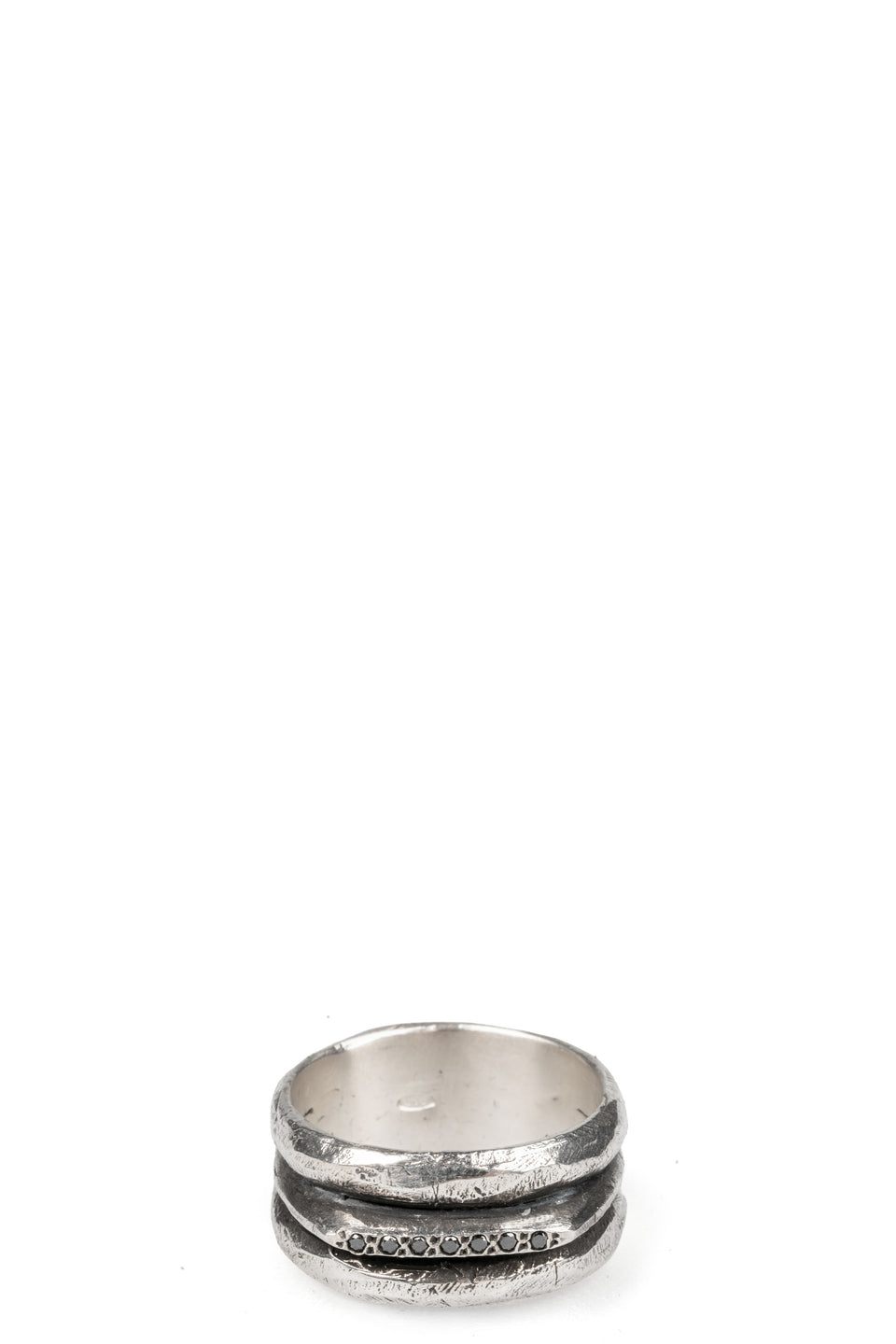 Black crest ring
