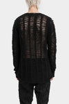 Masnada | AW25 - Laddered knit sweater M35A02