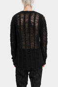 Masnada | AW25 - Laddered knit sweater M35A02