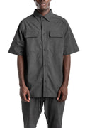 Cargo Drifter Short Sleeve Shirt, Dark Grey